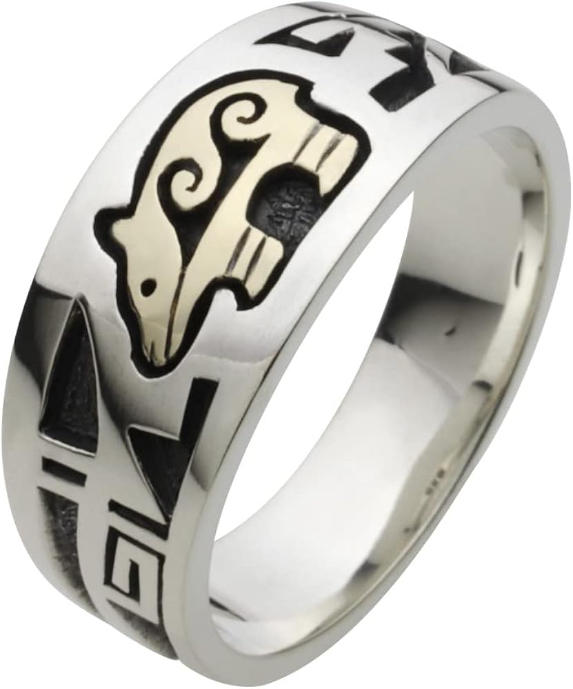 ホピ族　S. SKEETS スターリングシルバー リング ホピ族 S. SKEETS スターリングシルバー リング - メルカリ